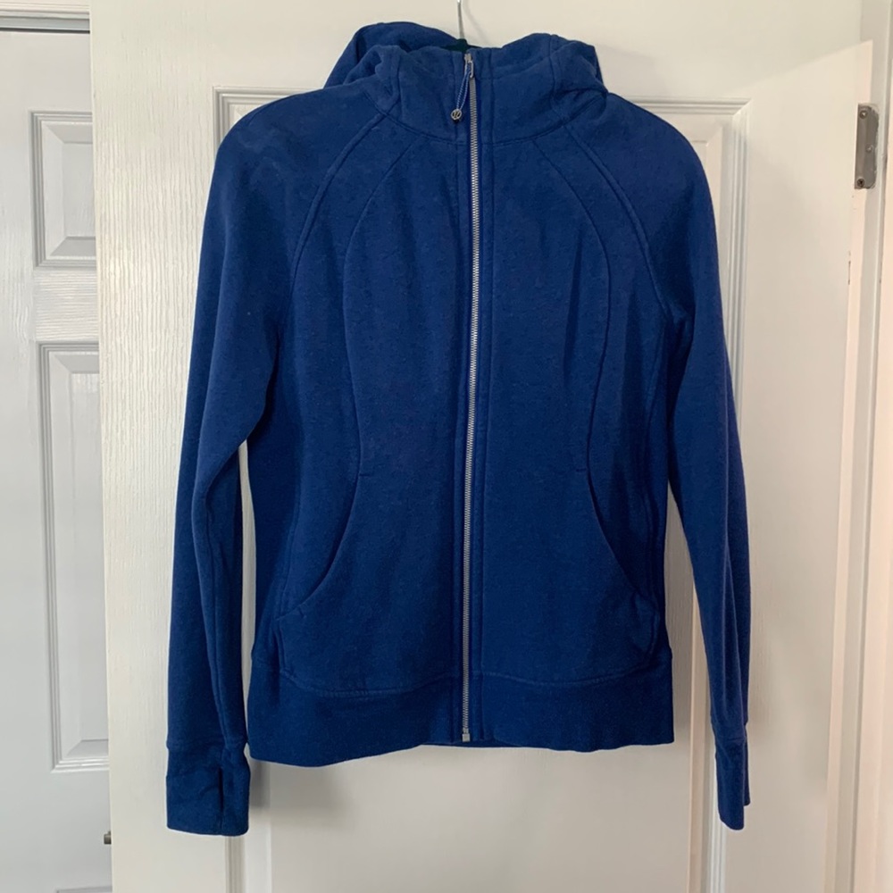 Blue scuba hoodie